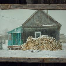 Еще один день. Холст, масло, 60х90.  2025 г.